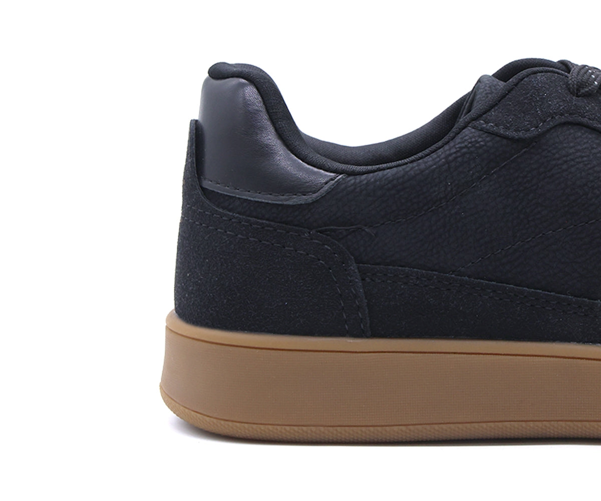 black gum sneakers