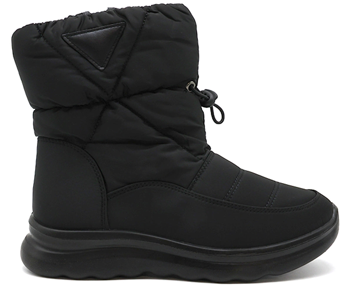 black flexi nylon boot