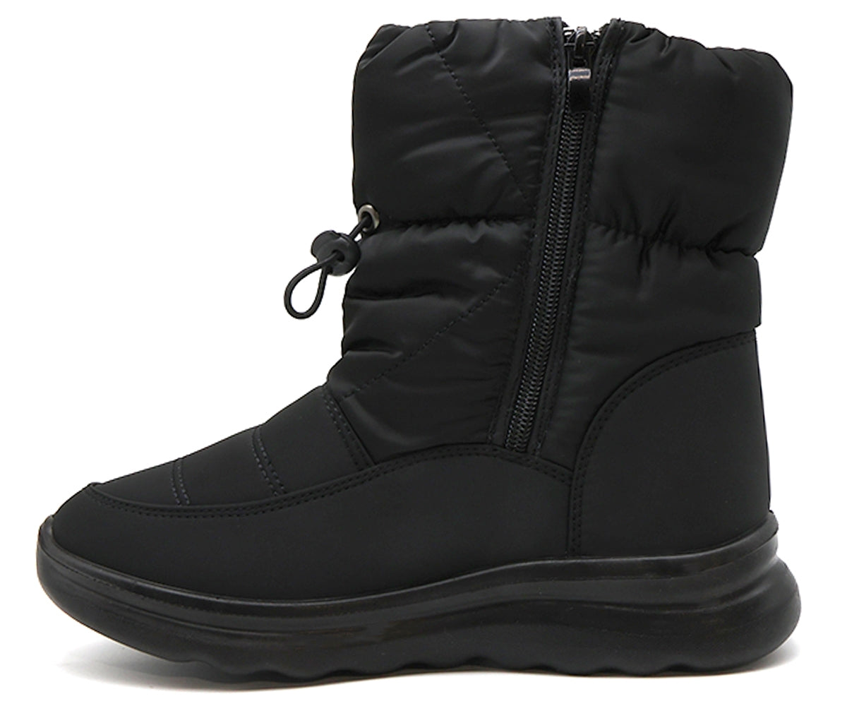 black flexi nylon boot