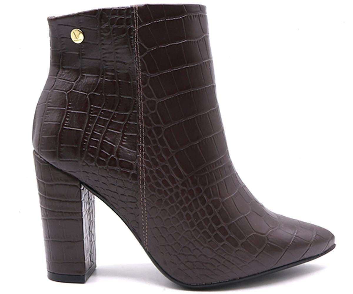 br high brown croc ankle boots