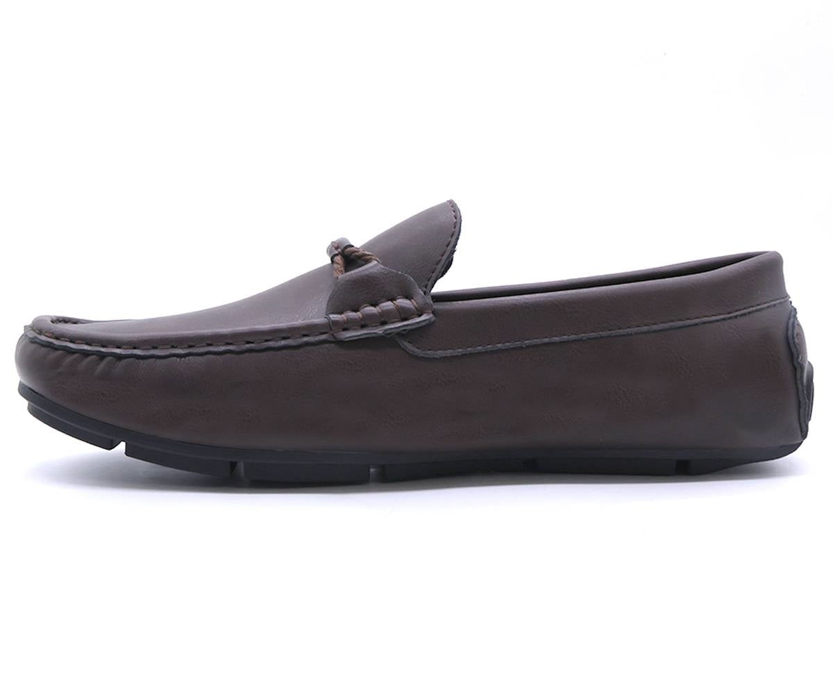 brown soft-flex loafers
