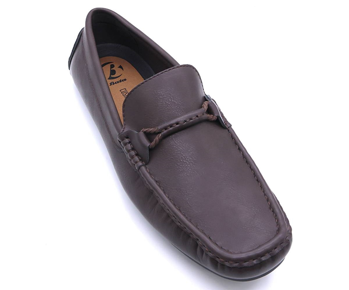 brown soft-flex loafers