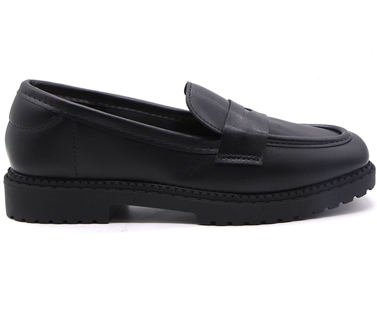 br black penny loafer