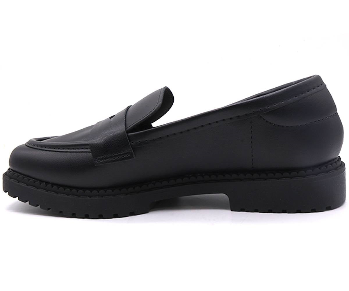 br black penny loafer