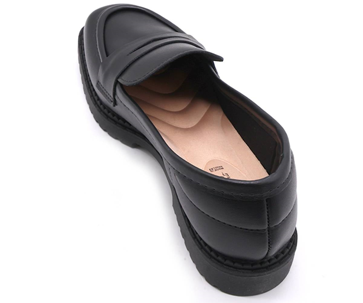 br black penny loafer