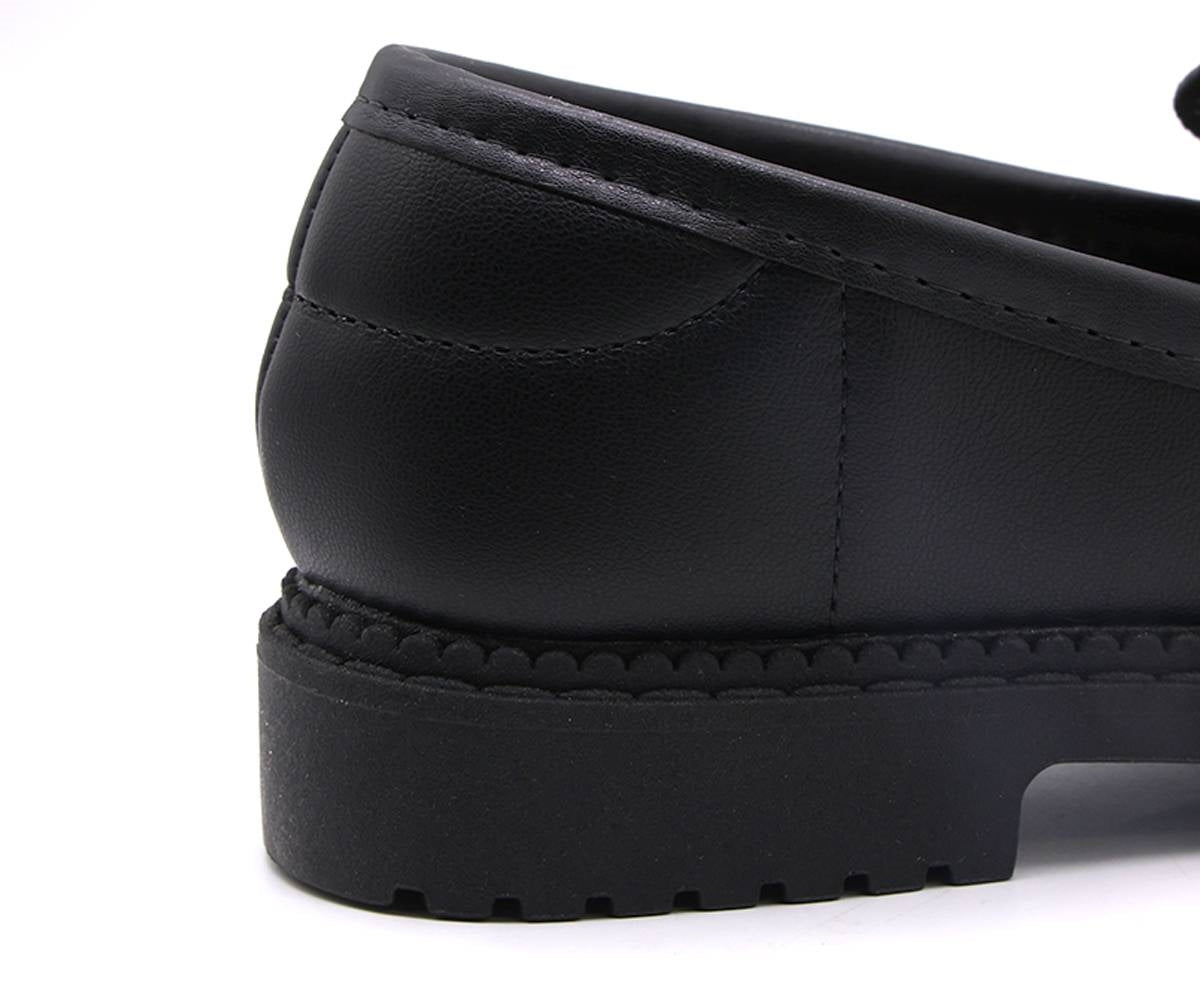 br black penny loafer