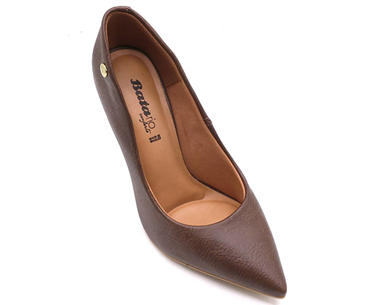 br cracked brown high stilettos