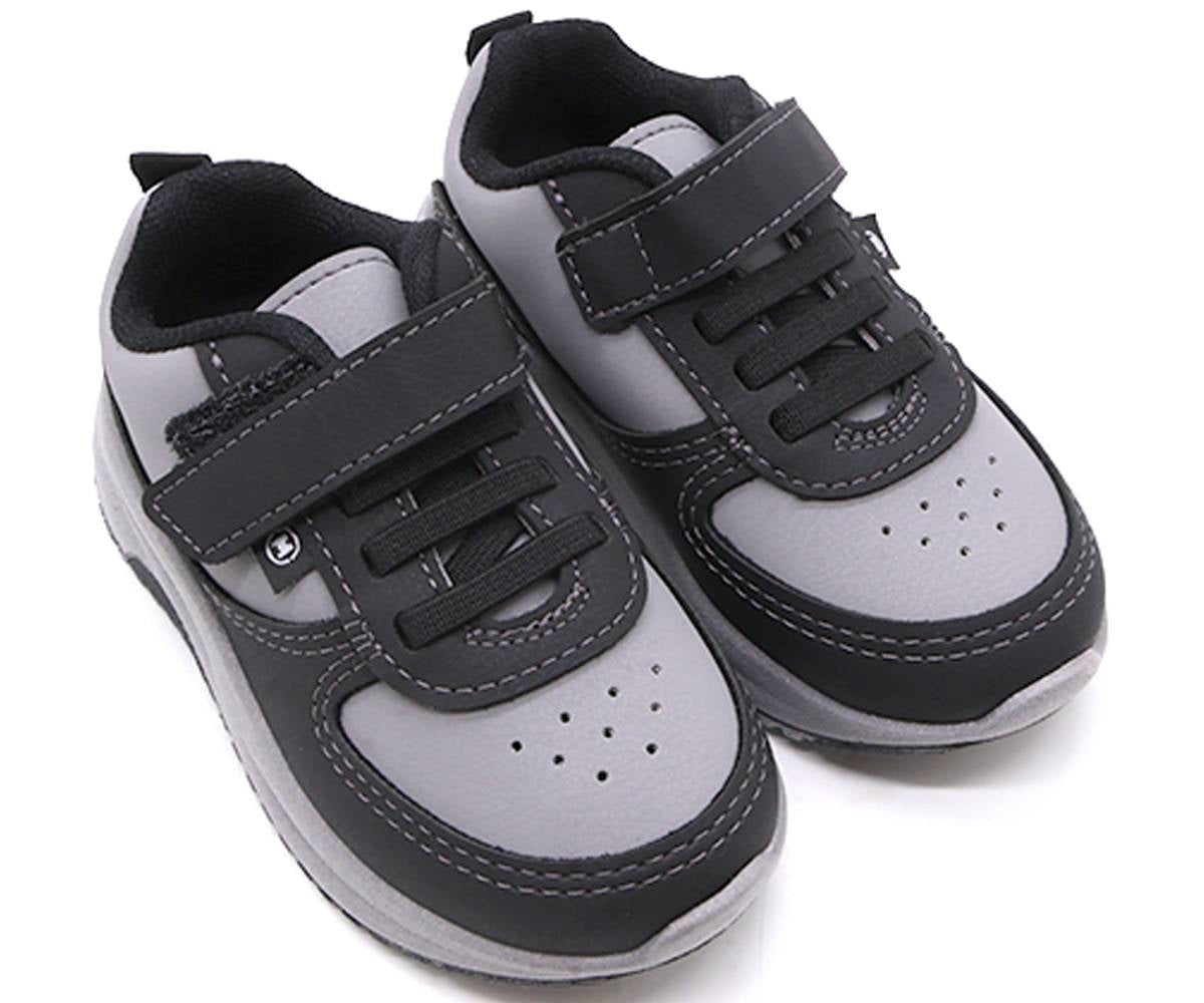 br baby chunky black & grey sneakers