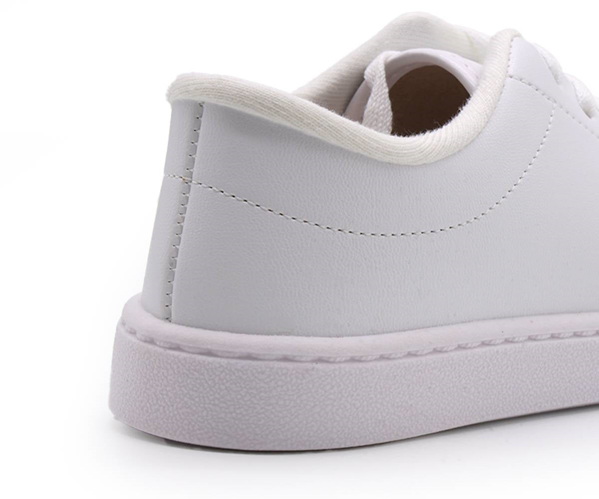 br all white low-tops