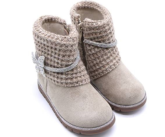 grey butterfly sparkle boots