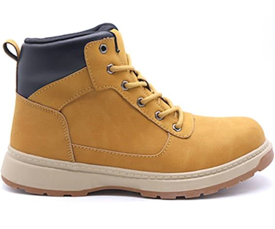 yellow nubuck ranger boot