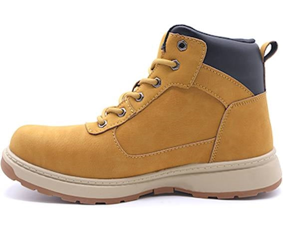 yellow nubuck ranger boot
