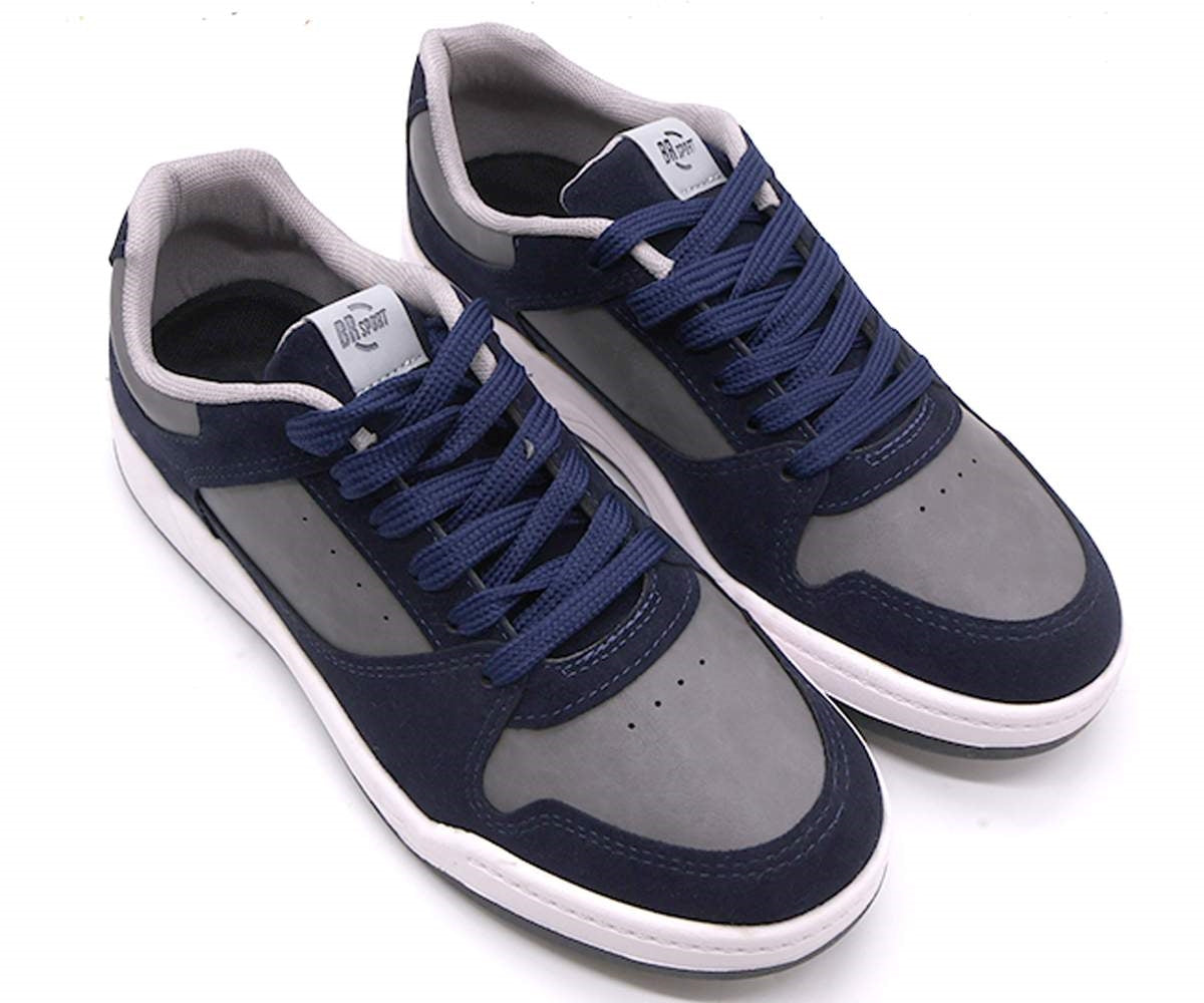 br sport navy/grey trainers