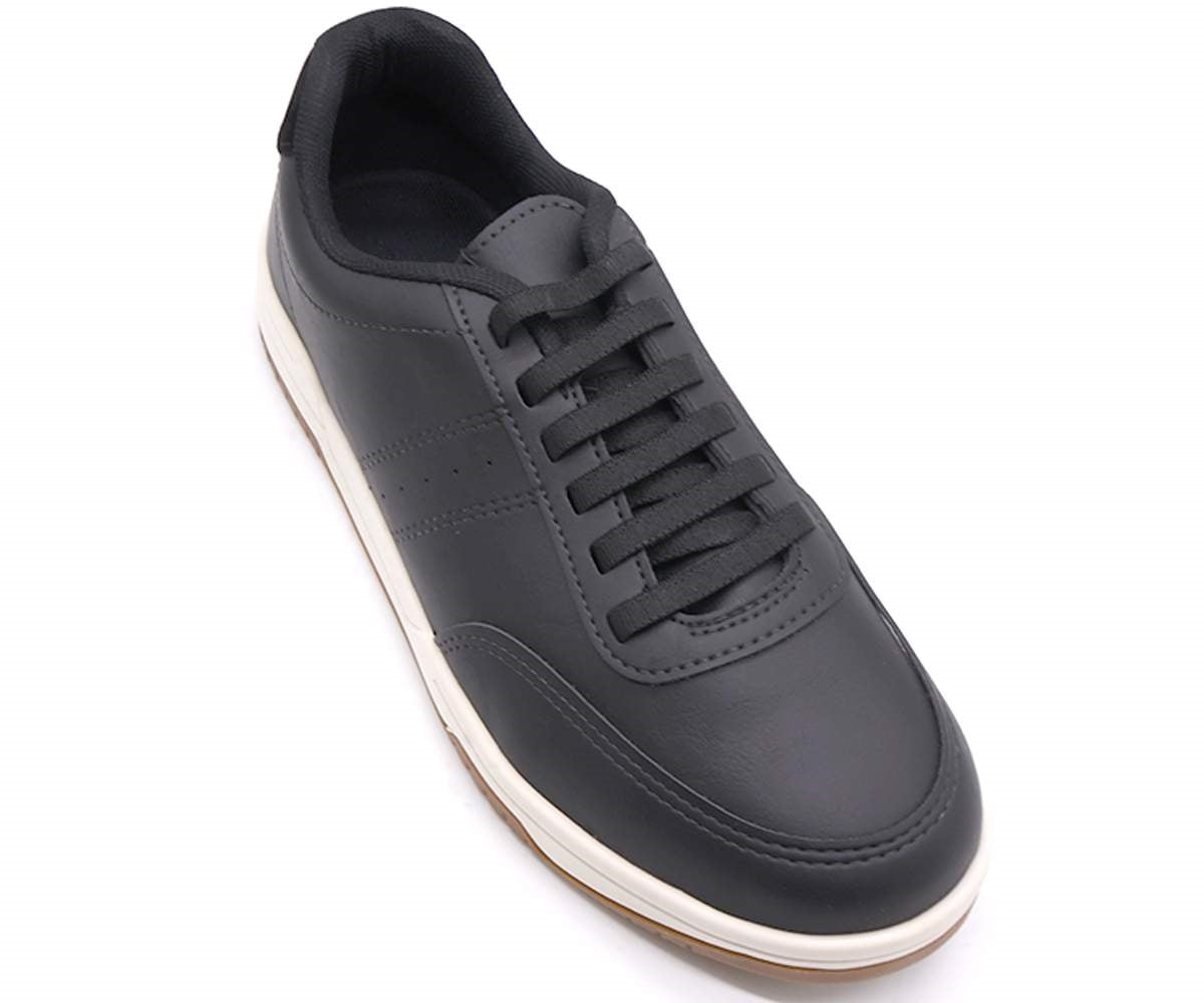 br sport elastic black court trainers