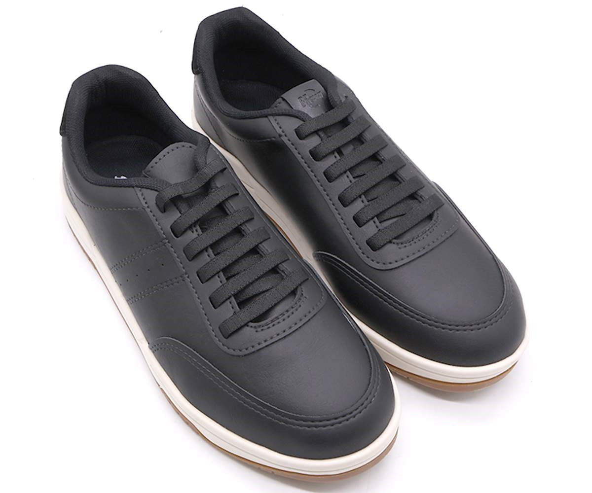 br sport elastic black court trainers