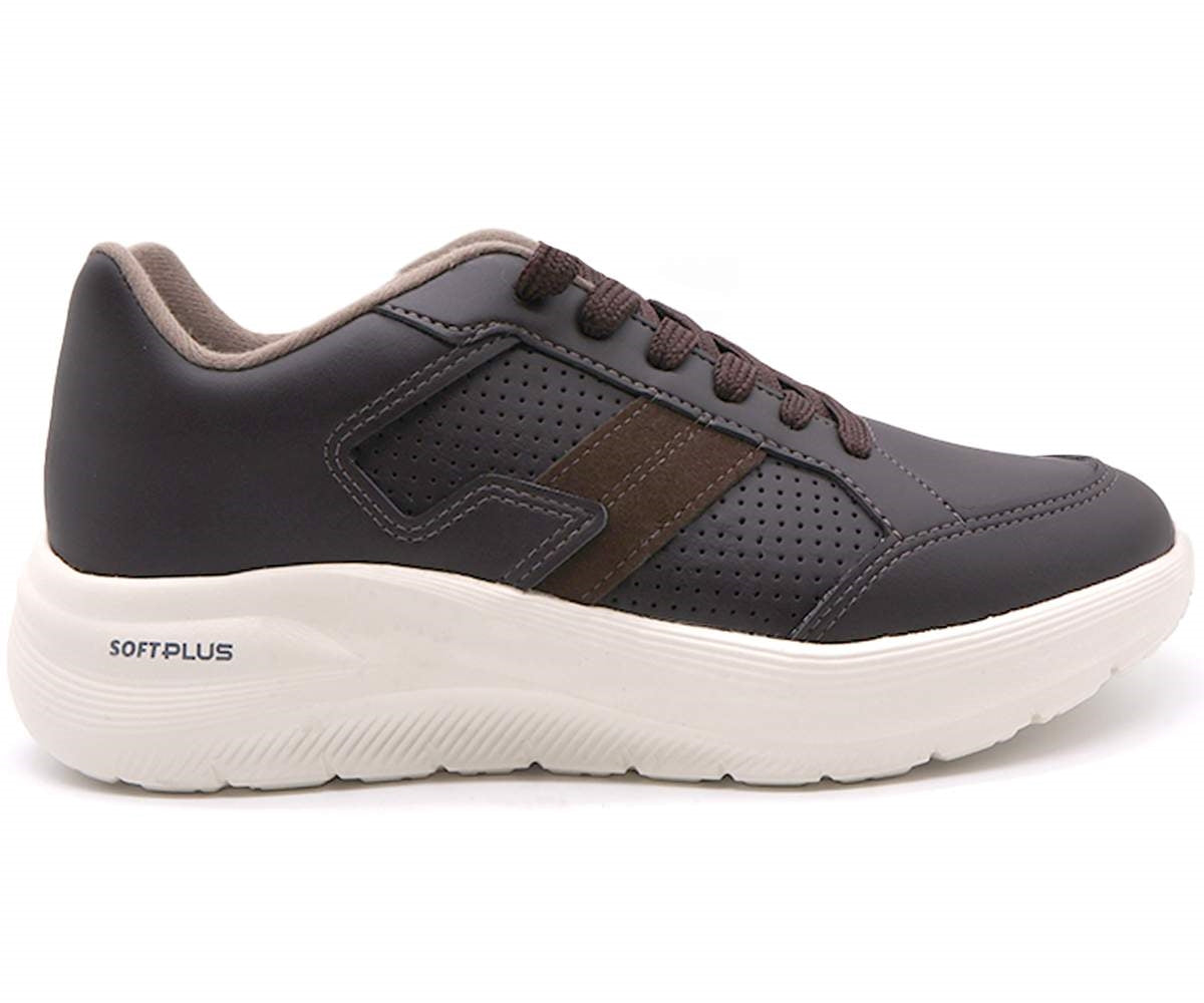 br soft plus brown sneakers