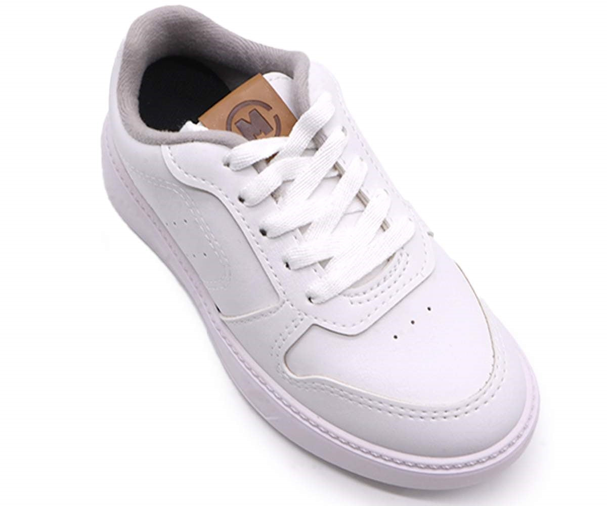 br all white sneakers