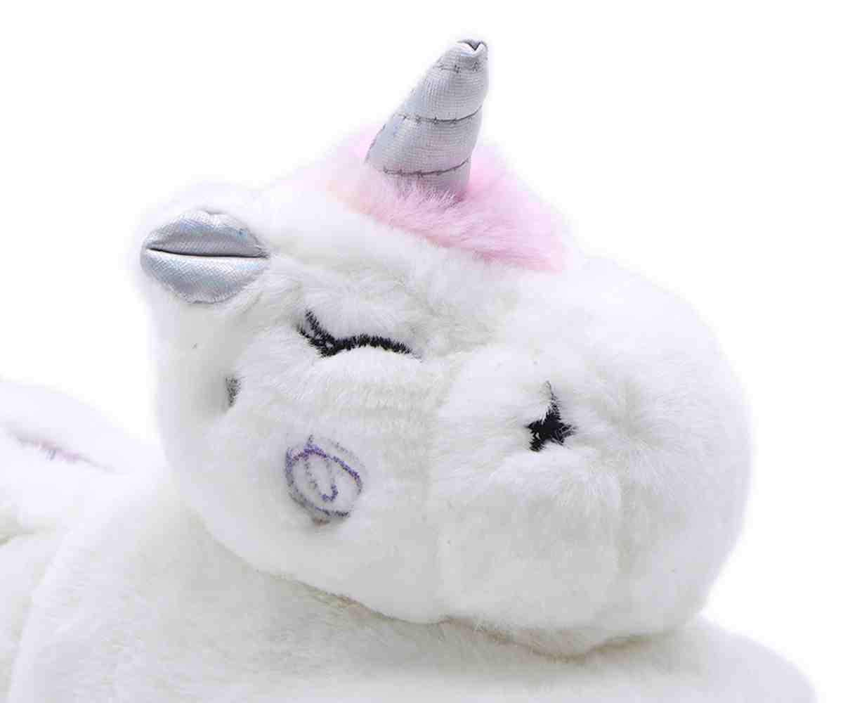 White Unicorn Slipper