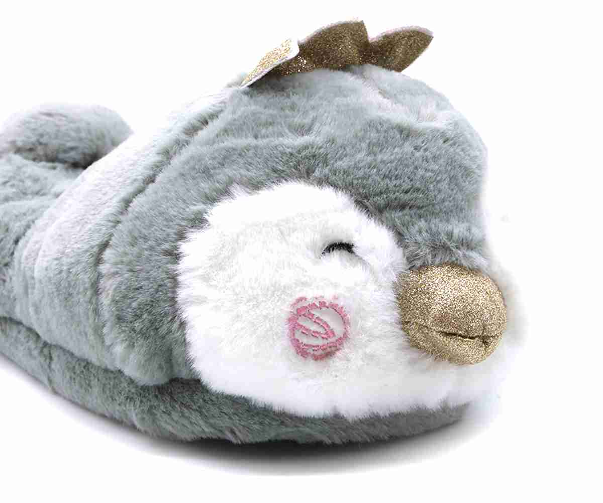 Fluffy Penguin Slipper