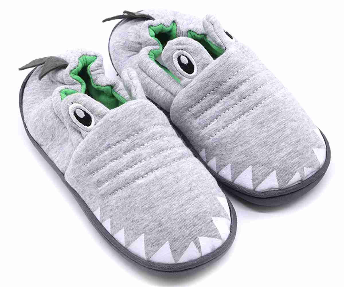 Grey Monster Slipper