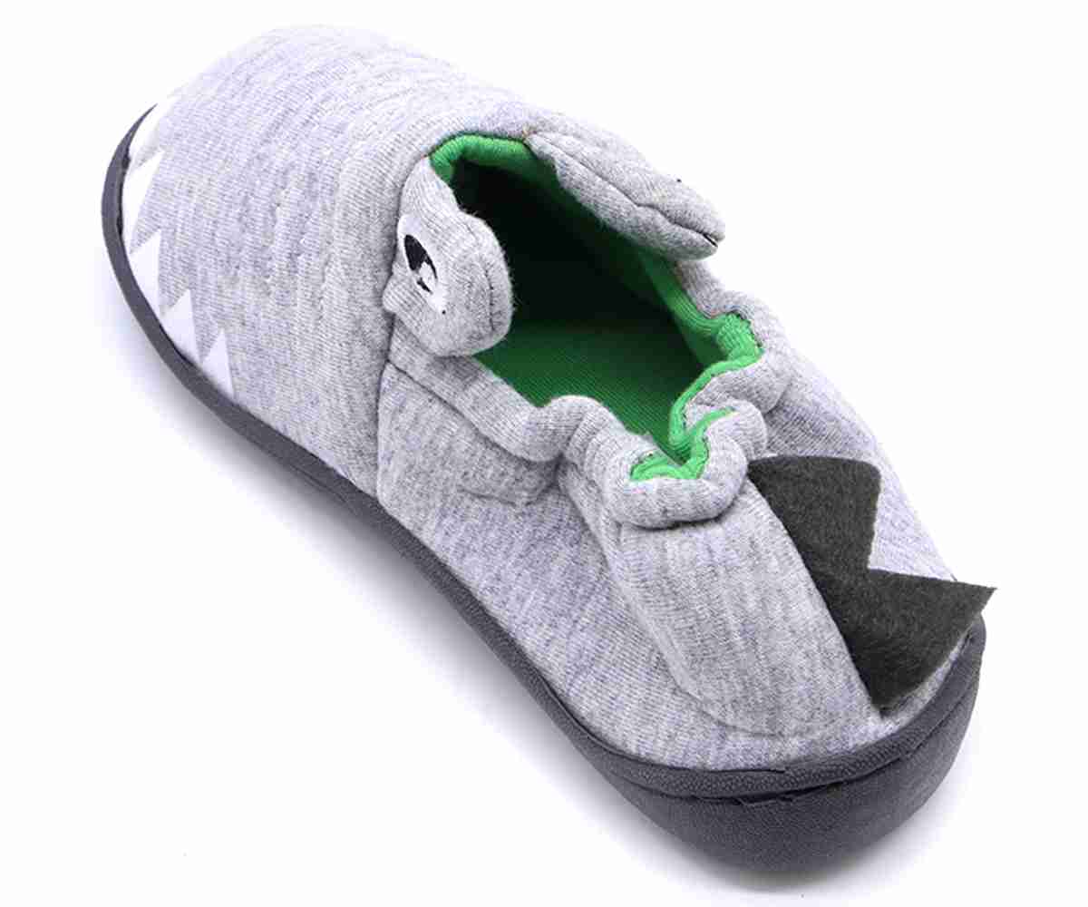 Grey Monster Slipper
