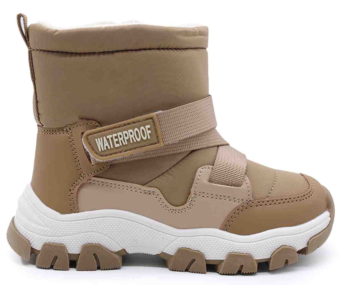 Beige Snow Boots