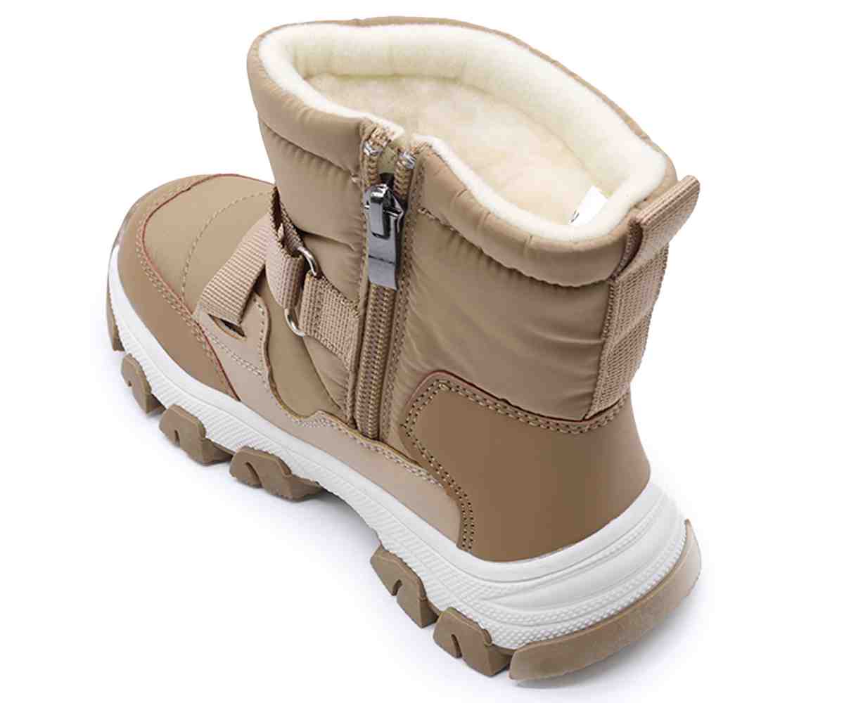 Beige Snow Boots
