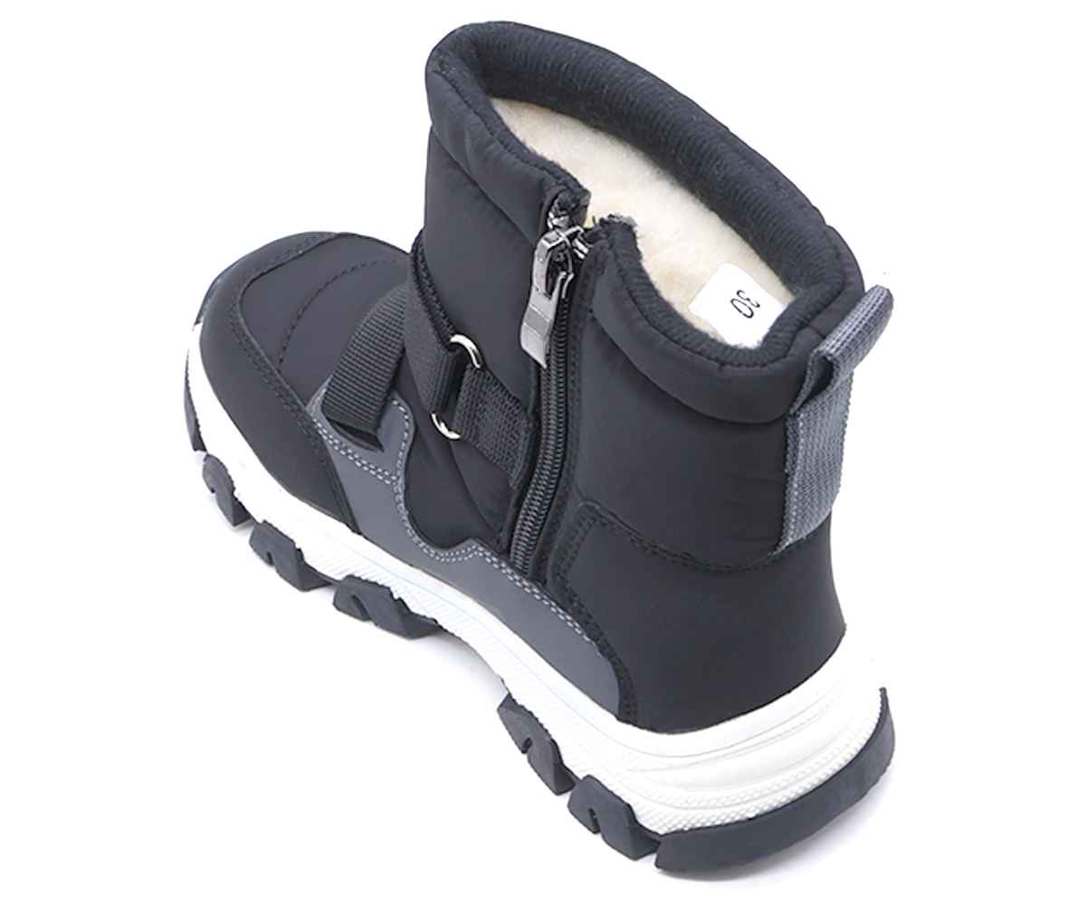 Black Snow Boots