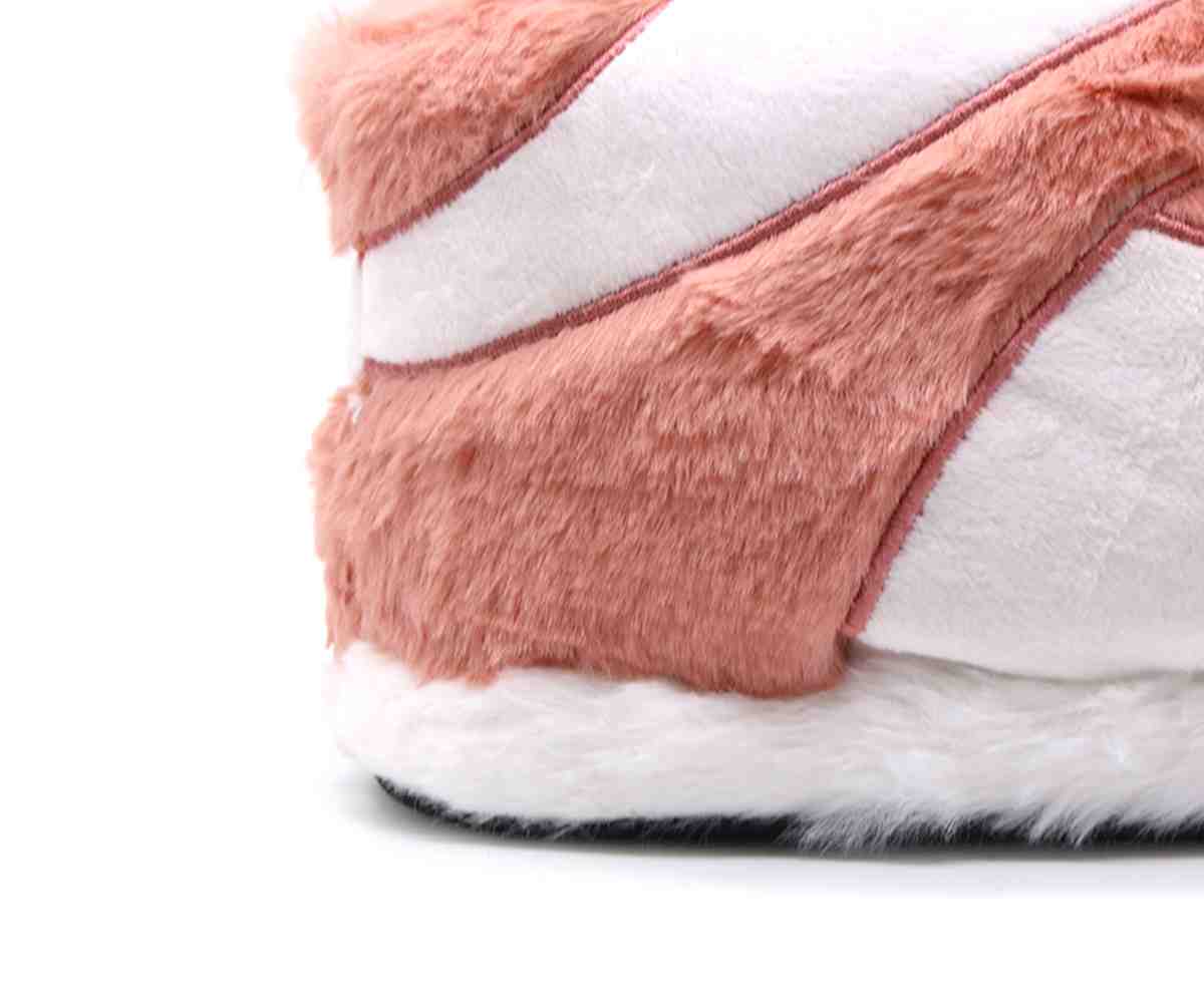 Big Pink/White Sneaker Slippers
