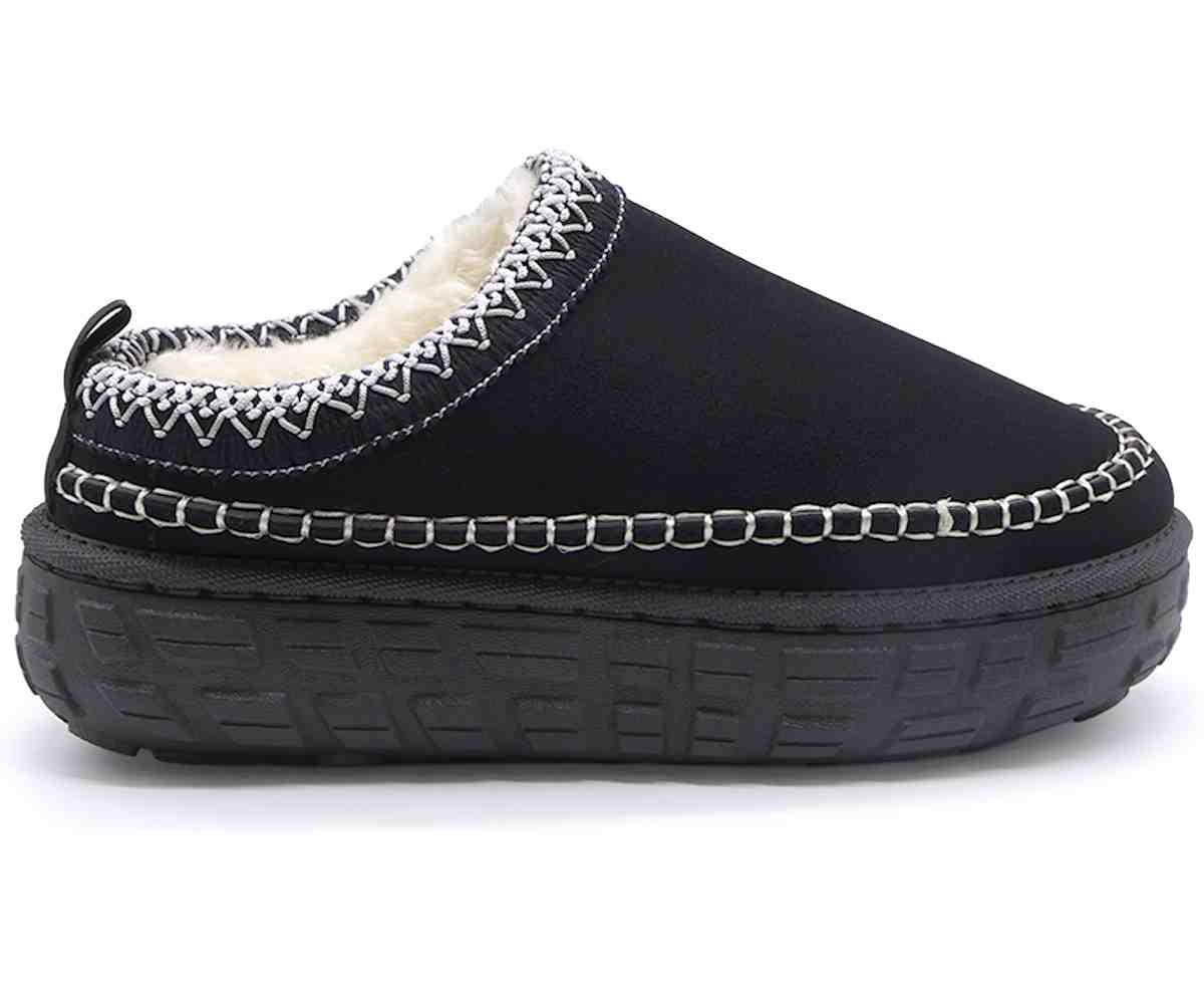 Black Easy Rise Mule