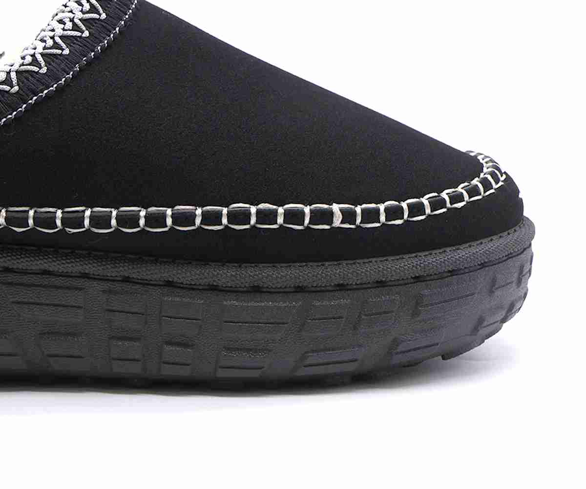 Black Easy Rise Mule