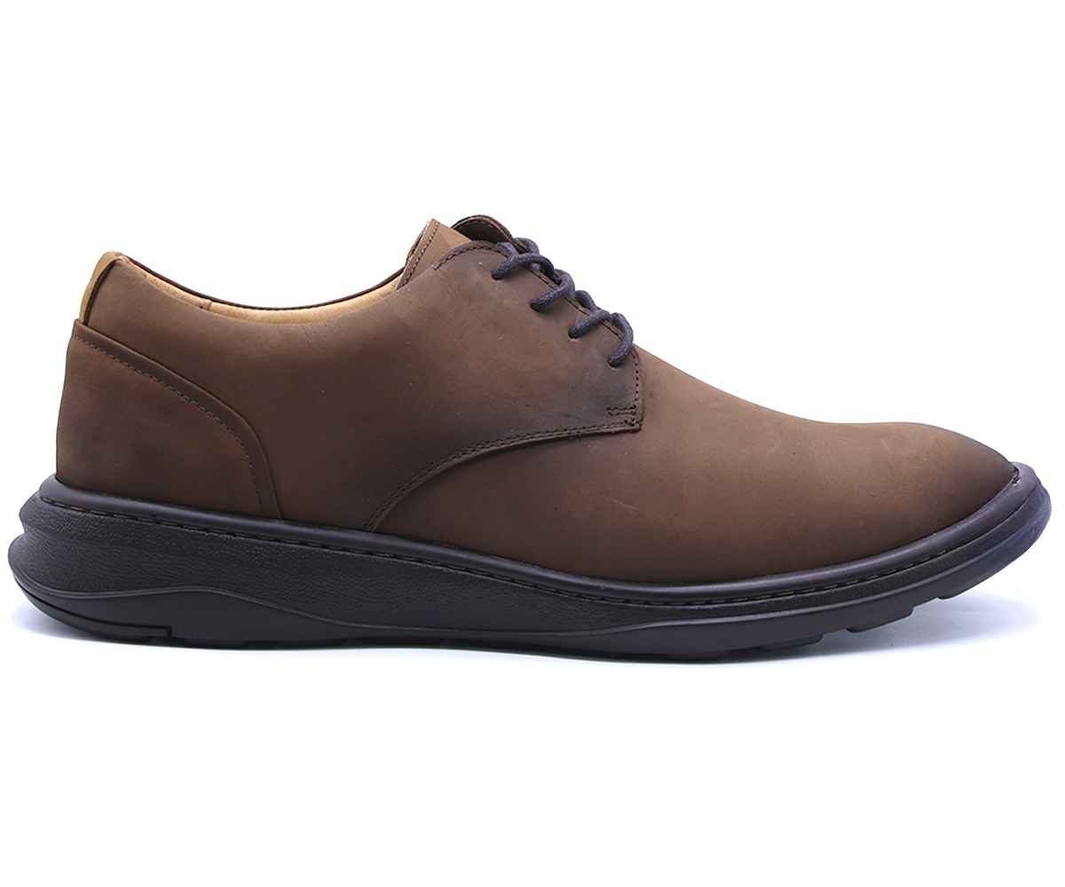 B Premium Brown Derby Lace-Ups