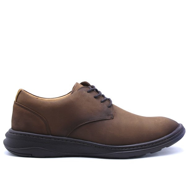 B Premium Brown Derby Lace-Ups