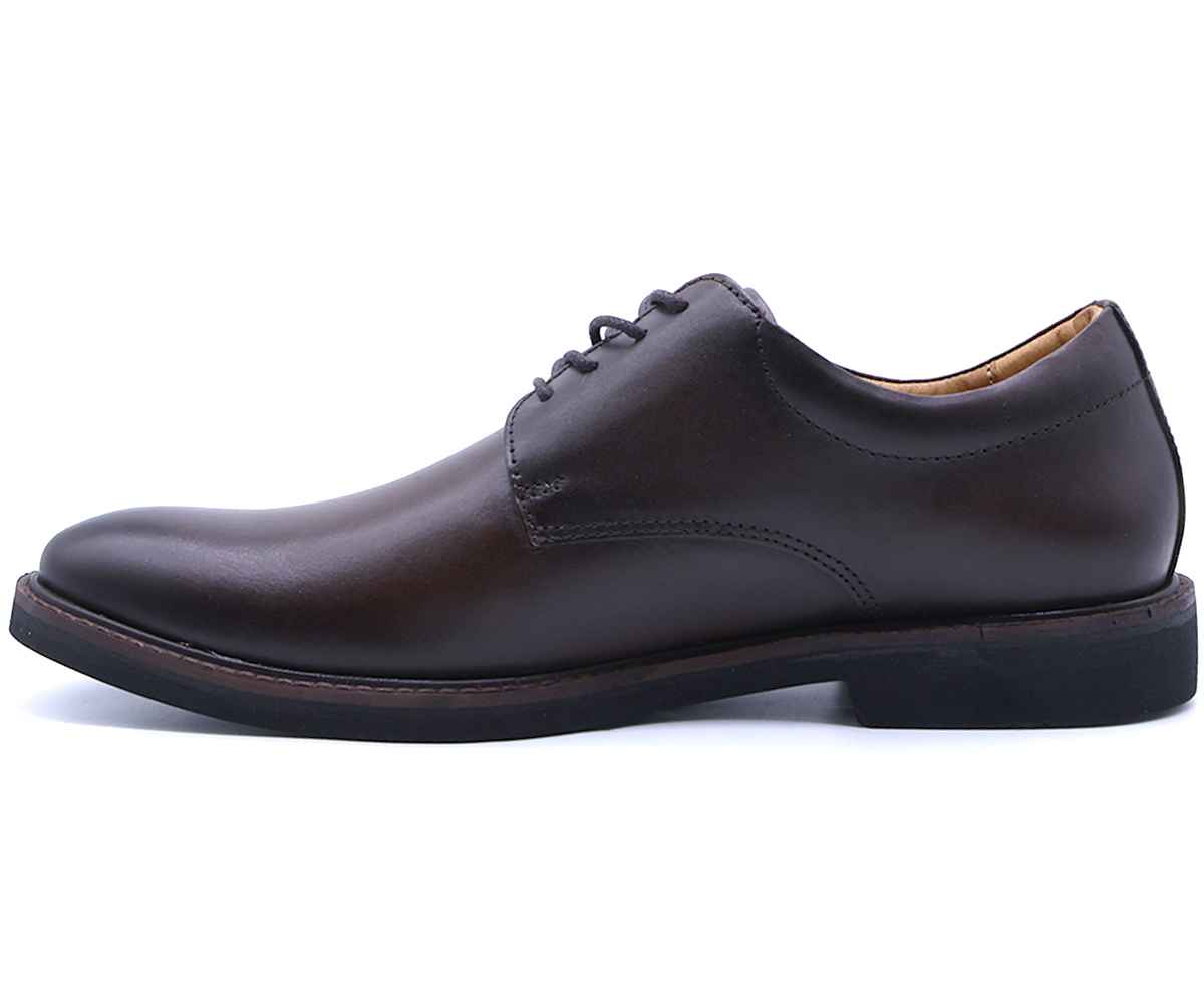 B Premium Brown Derby Lace-Ups