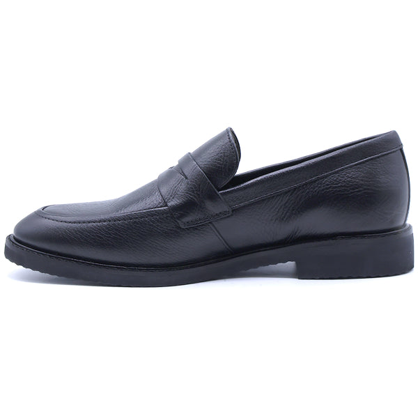 B Premium Black Penny Loafer – view 3