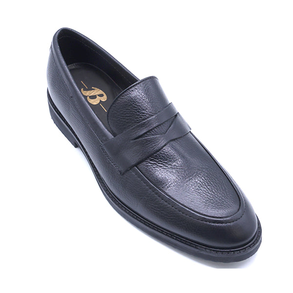 B Premium Black Penny Loafer – view 5