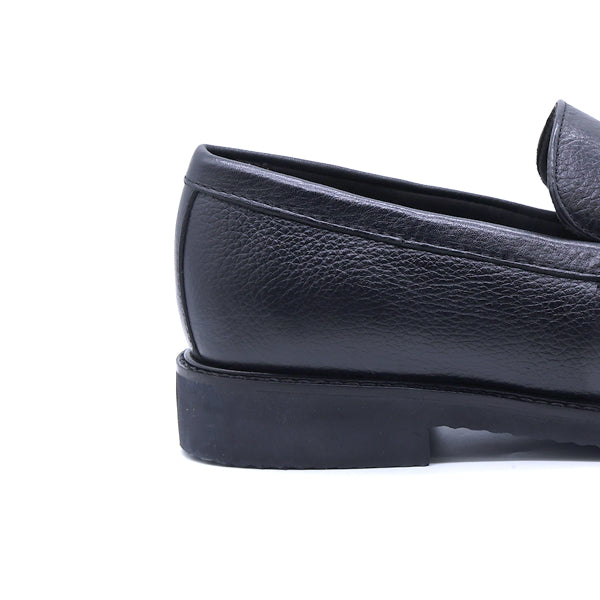 B Premium Black Penny Loafer – view 6