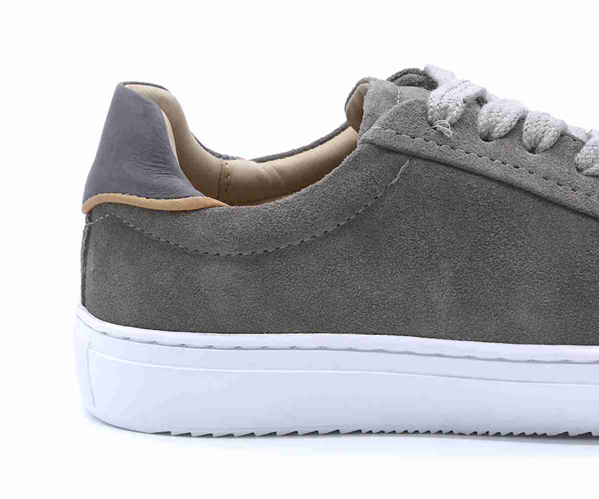 B Premium Stone Grey Lace-Ups
