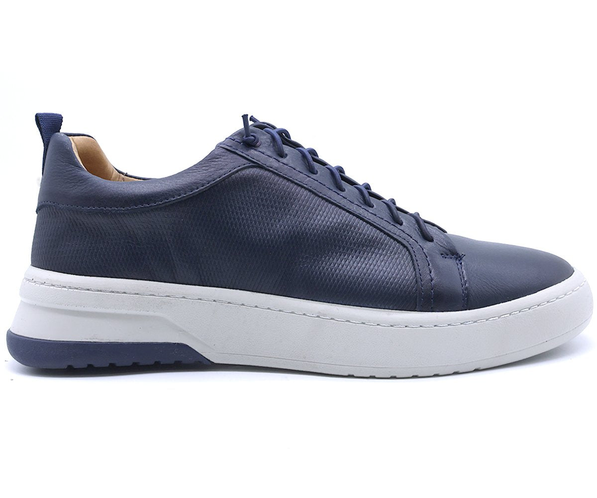 B Premium Navy Contrast Lace-Ups
