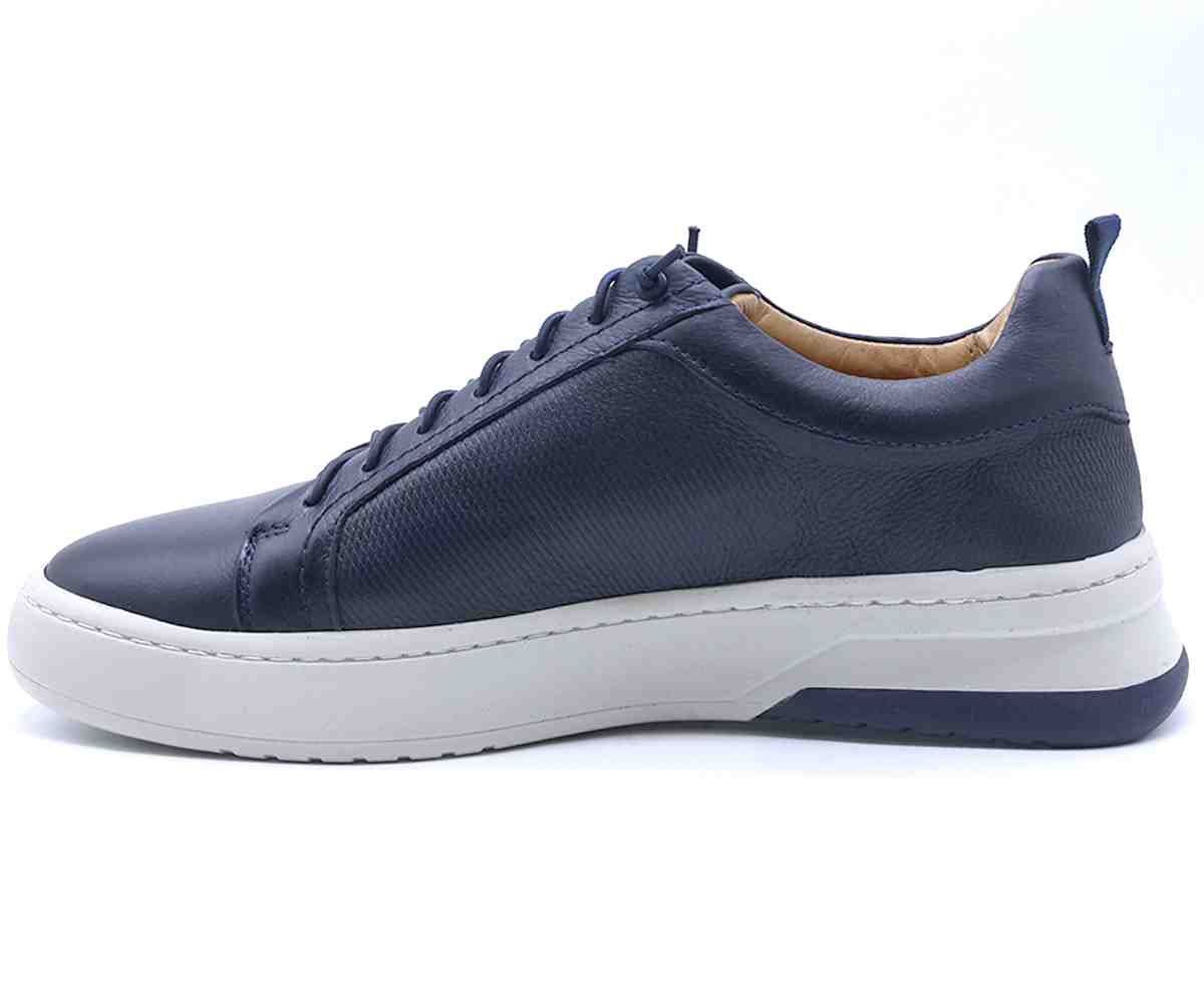 B Premium Navy Contrast Lace-Ups