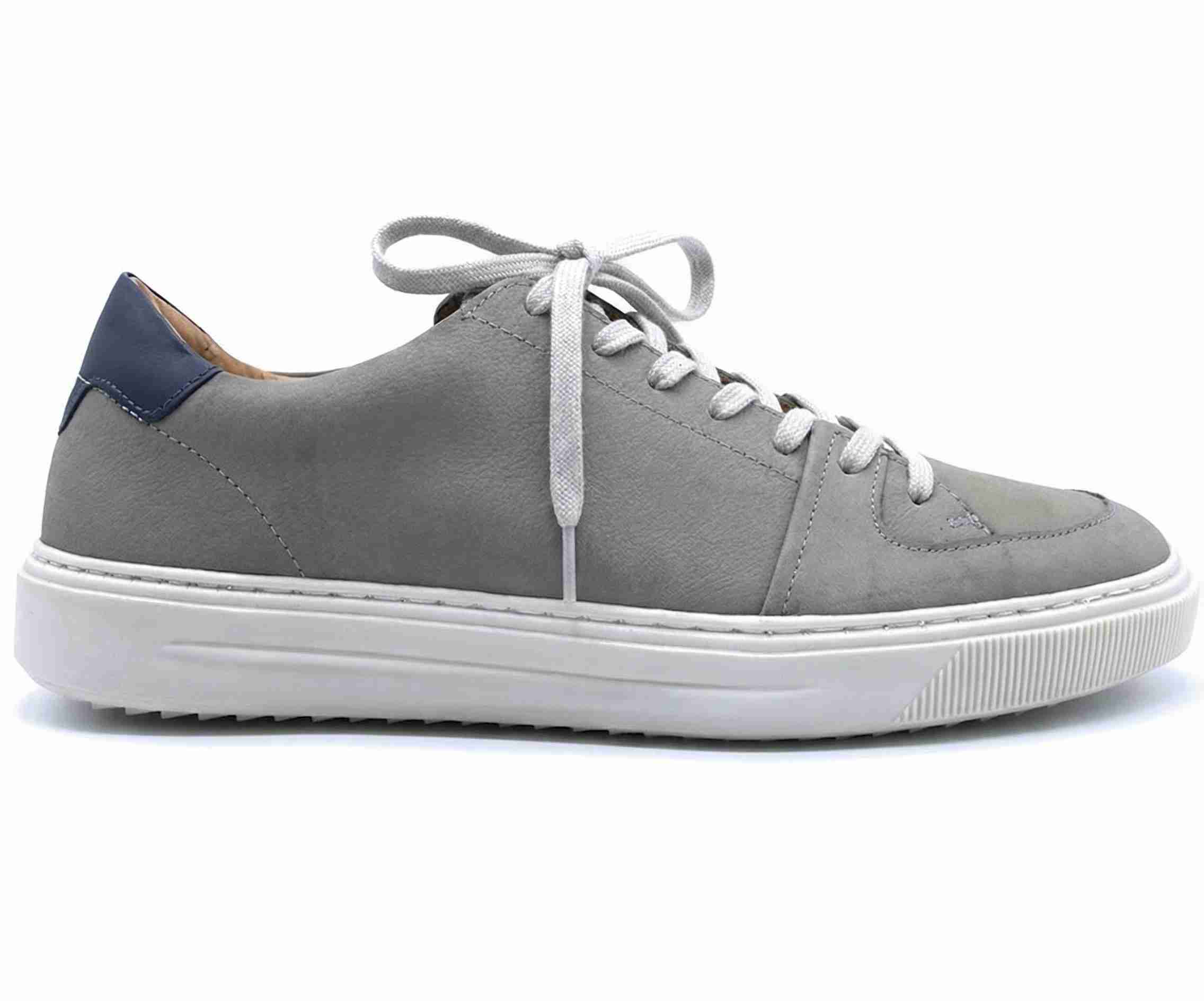B Premium Grey Lace-Ups
