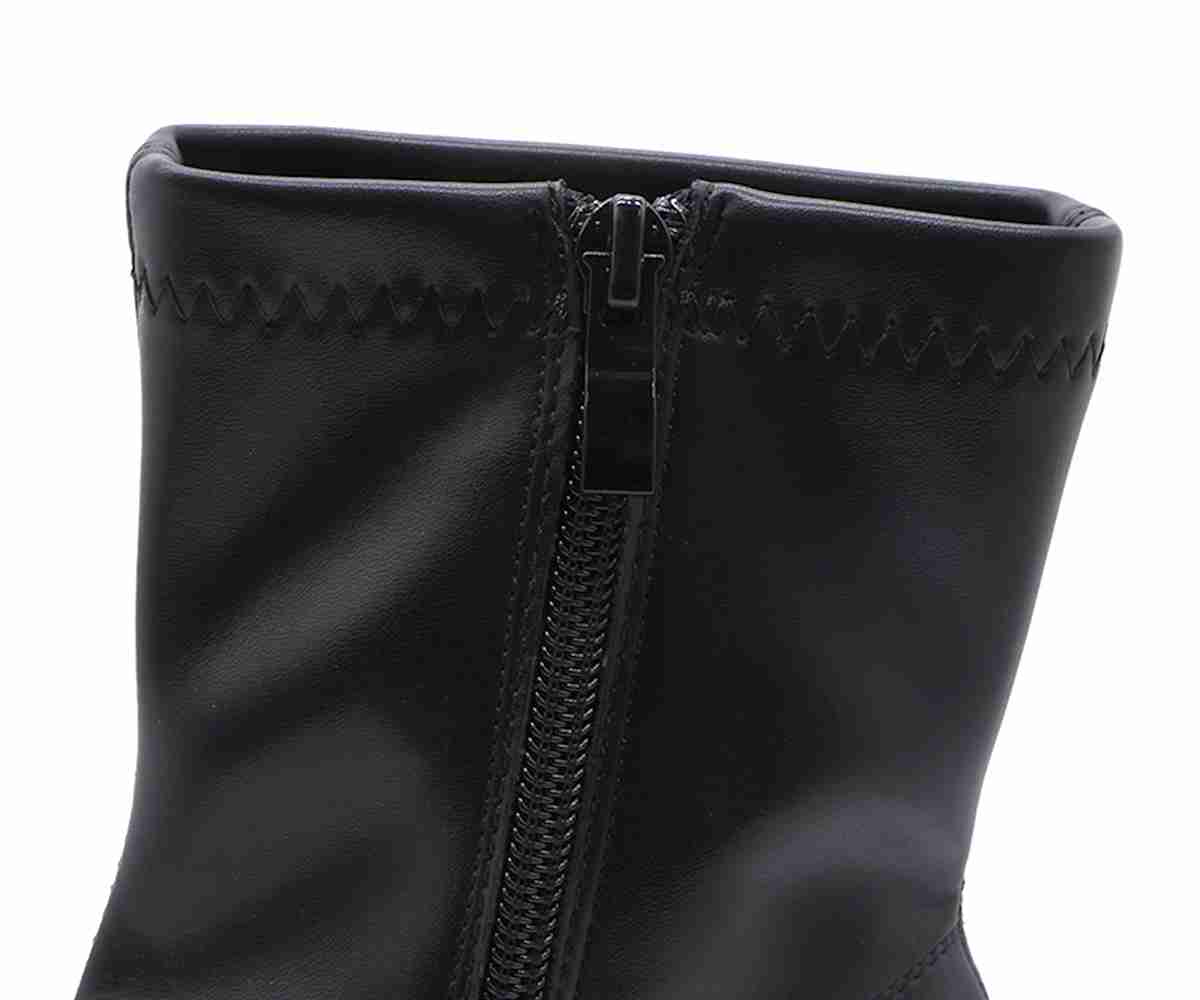 Black Stretch Booties