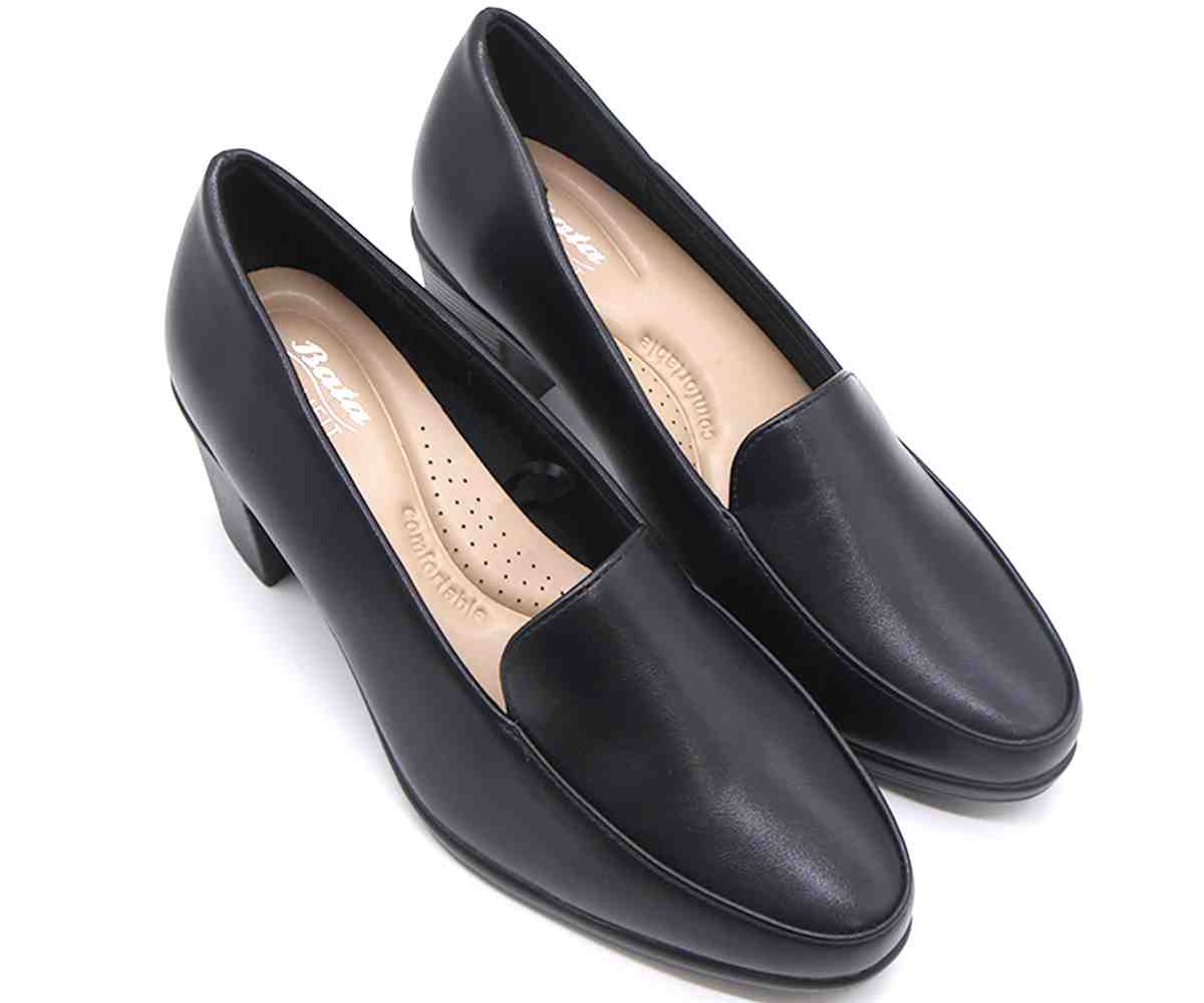 Comfit Black Vamp Pump