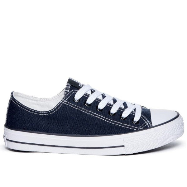 Classic Black Canvas Sneaker