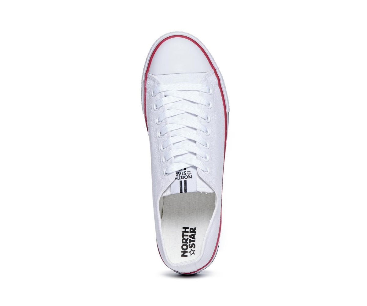 Classic White Canvas Sneaker