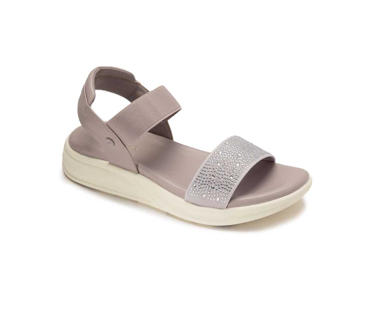 Comfit Purple Rhinestone Sandal