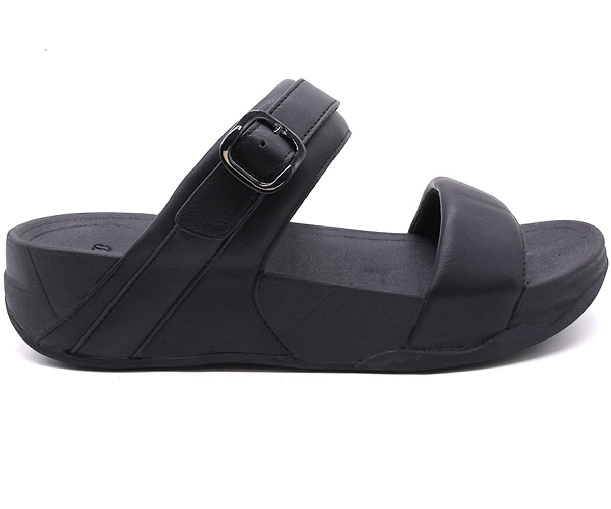 Dbl Banded Black Slides