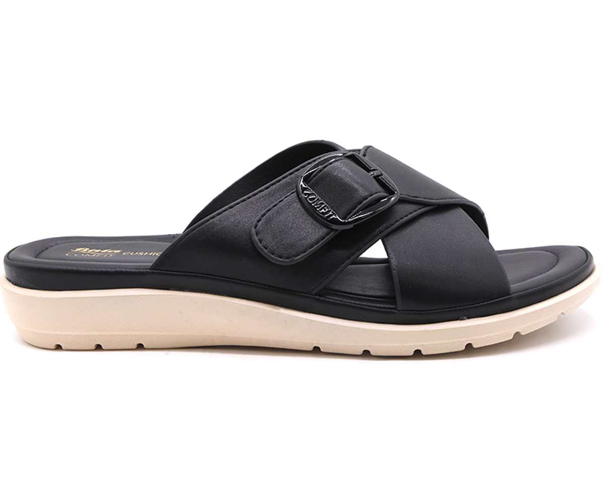 Comfit Criss Cross Contrast Slide