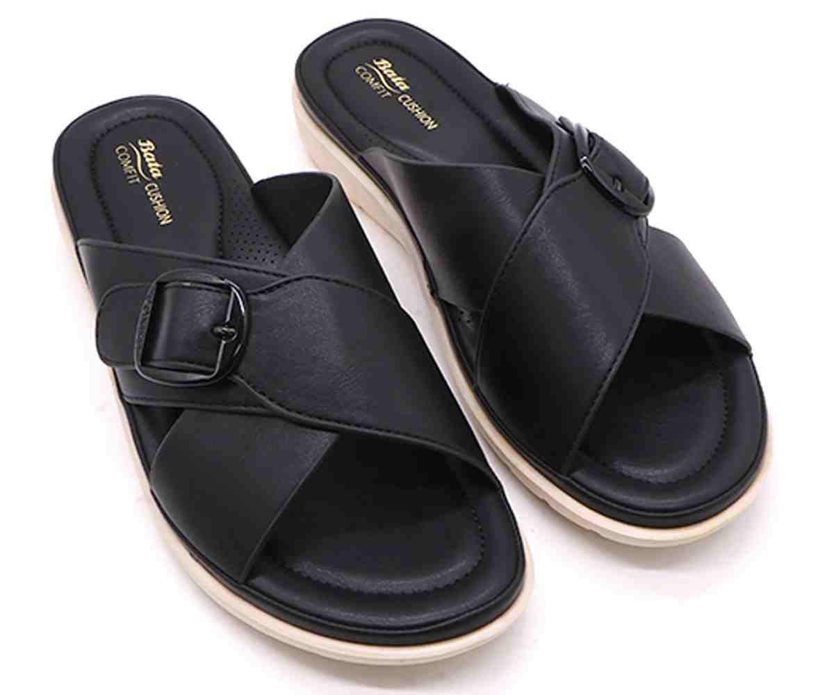 Comfit Criss Cross Contrast Slide