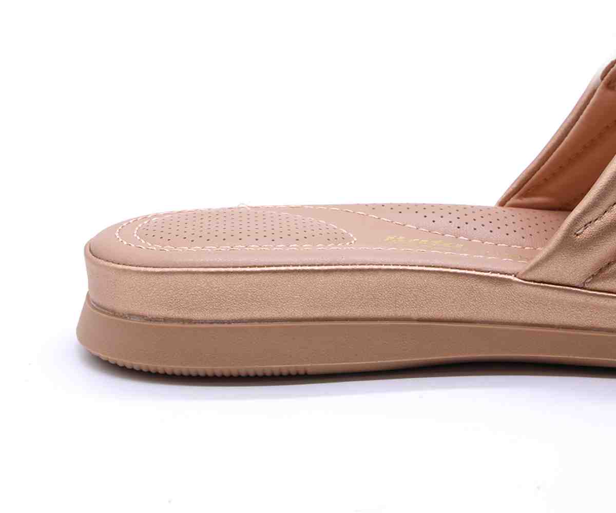 Comfit Bronze Quilted Slide